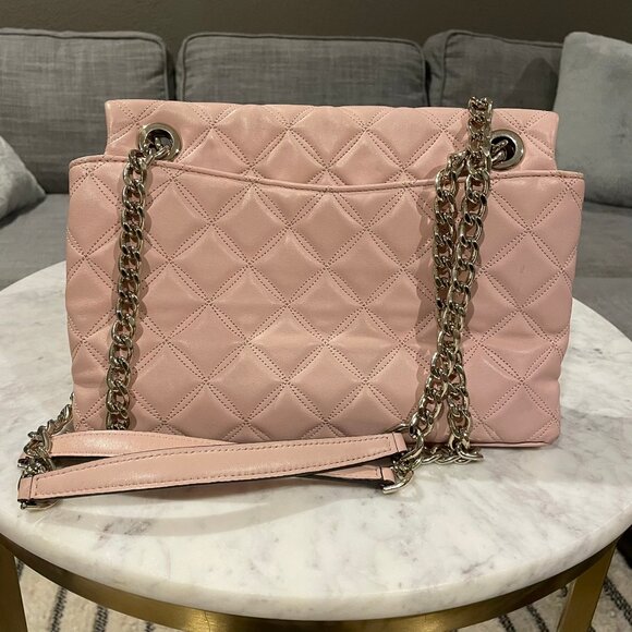 Kate Spade Natalia Flap Turnlock Crossbody in Rose Smoke Pink - Picture 3 of 6